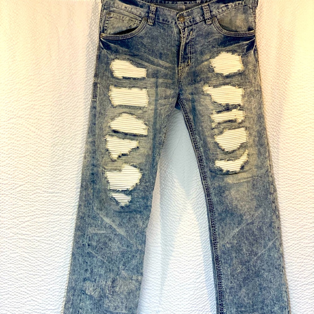 Affliction “Blake” jeans.